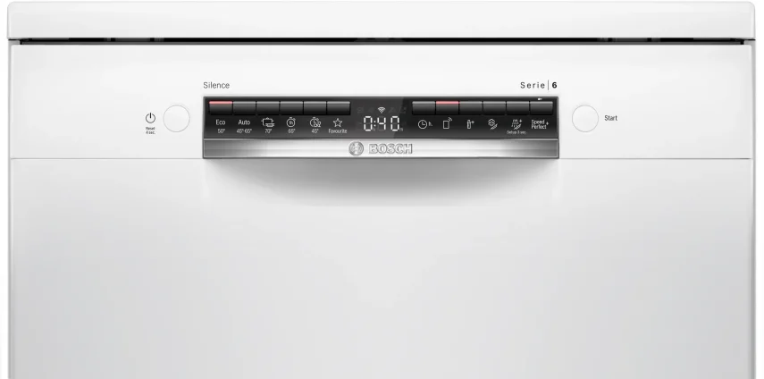 BOSCH SMS4EKW62T Serie 6 Solo Bulaşık Makinesi Beyaz - 3