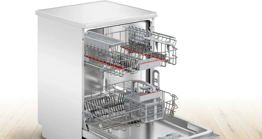 BOSCH SMS4EKW62T Serie 6 Solo Bulaşık Makinesi Beyaz - 6