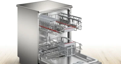 BOSCH SMS4IKI62T Serie 4 Solo Bulaşık Makinesi Inox - 6