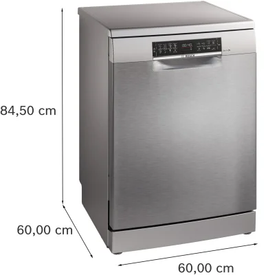 BOSCH SMS6ECI83T Serie 6 Solo Bulaşık Makinesi Inox - 5