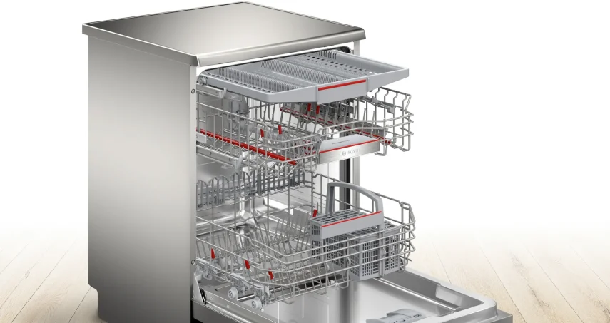 BOSCH SMS6ECI83T Serie 6 Solo Bulaşık Makinesi Inox - 10