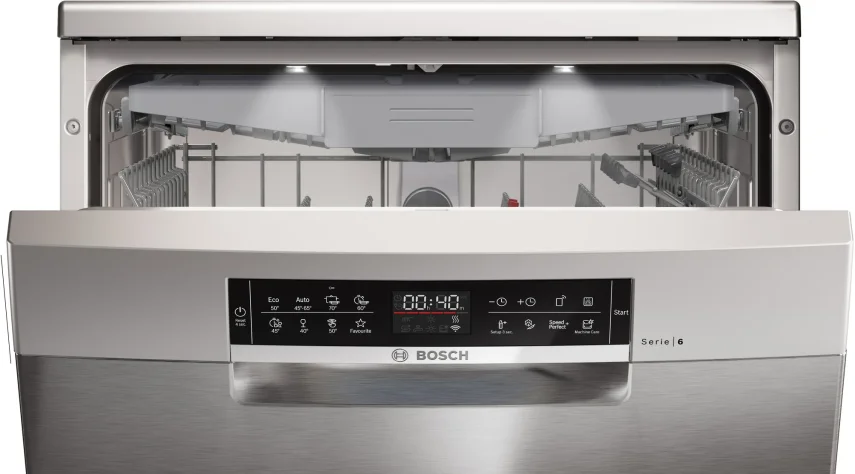 BOSCH SMS6ECI83T Serie 6 Solo Bulaşık Makinesi Inox - 4