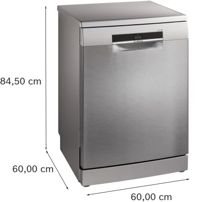 BOSCH SMS6EKI63T Serie 6 Solo Bulaşık Makinesi Inox - 4