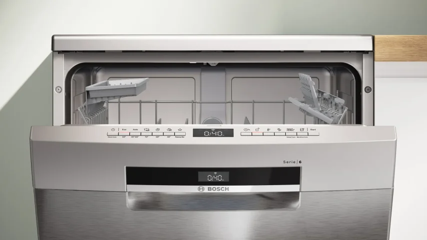 BOSCH SMS6EKI63T Serie 6 Solo Bulaşık Makinesi Inox - 3