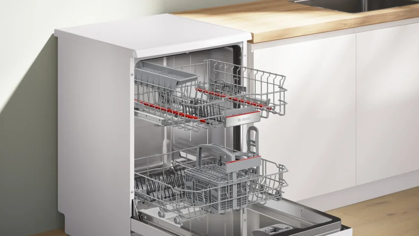 BOSCH SMS6EKW63T Serie 6 Solo Bulaşık Makinesi Beyaz - 6