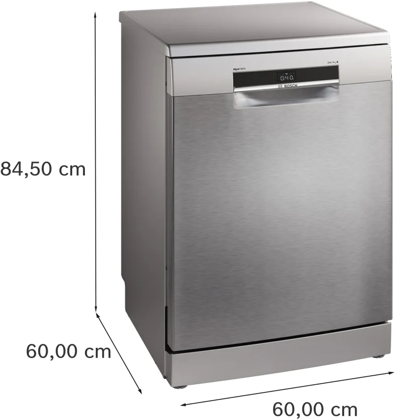 BOSCH SMS6EMI63T Serie 6 Solo Bulaşık Makinesi Inox - 4
