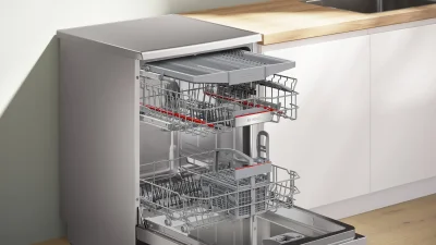 BOSCH SMS6EMI63T Serie 6 Solo Bulaşık Makinesi Inox - 6