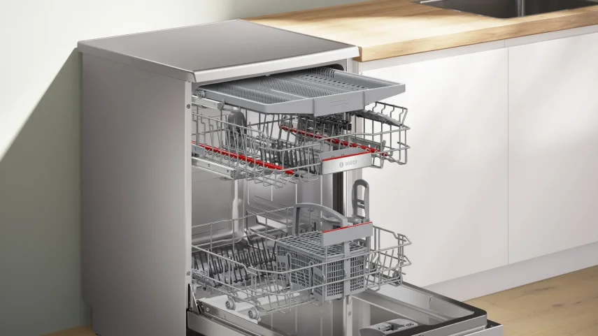 BOSCH SMS6EMI63T Serie 6 Solo Bulaşık Makinesi Inox - 6