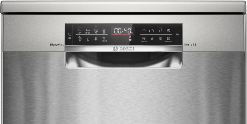 BOSCH SMS6EMI70T Serie 6 Solo Bulaşık Makinesi Inox - 3