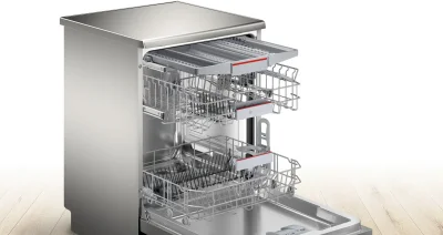 BOSCH SMS6EMI70T Serie 6 Solo Bulaşık Makinesi Inox - 8
