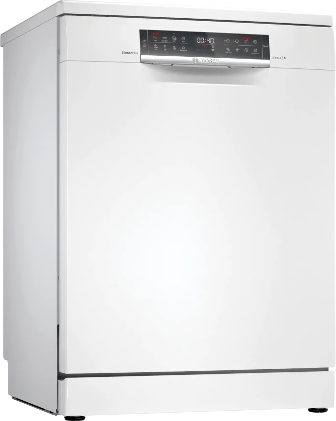 BOSCH SMS6EMW70T Serie 6 Solo Bulaşık Makinesi Beyaz - 1