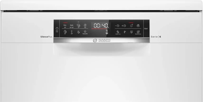 BOSCH SMS6EMW70T Serie 6 Solo Bulaşık Makinesi Beyaz - 3