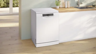 BOSCH SMS6EMW70T Serie 6 Solo Bulaşık Makinesi Beyaz - 2