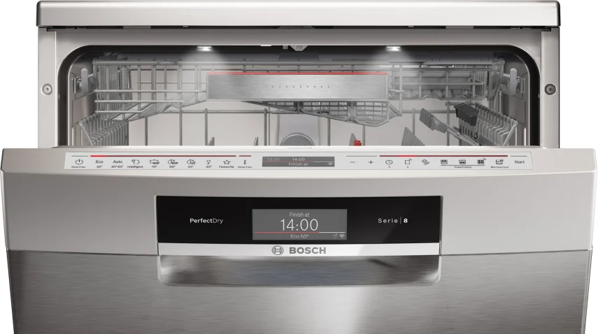 BOSCH SMS8YDI82T Serie 8 Solo Bulaşık Makinesi Inox - 4