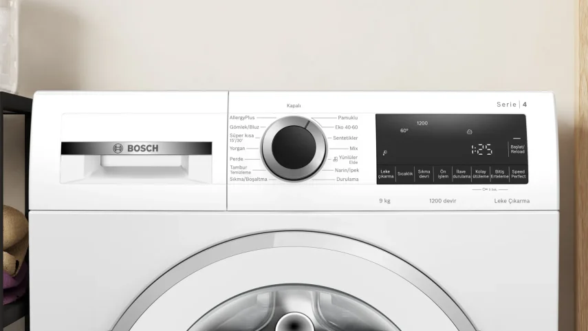BOSCH WGA242X3TR Serie 4 Çamaşır Makinesi 9 kg Beyaz - 2