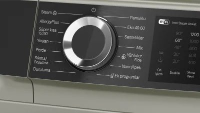 BOSCH WGK252ZXTR Serie 6 Çamaşır Makinesi 10 kg Gümüş - 3