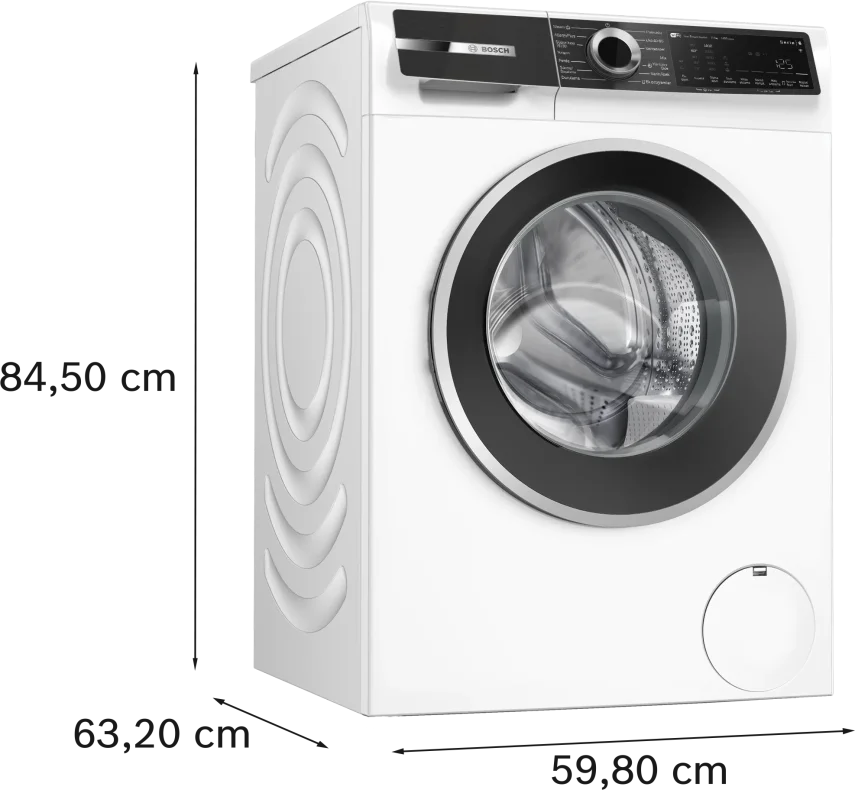 BOSCH WGK264Z0TR Serie 6 Çamaşır Makinesi 11 kg Beyaz - 7