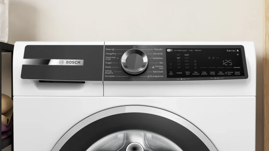 BOSCH WGK264Z0TR Serie 6 Çamaşır Makinesi 11 kg Beyaz - 2