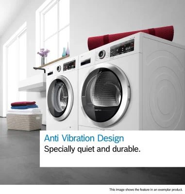 BOSCH WQA24201TR Serie 4 Isı Pompalı Kurutma Makinesi 9 kg Beyaz - 2