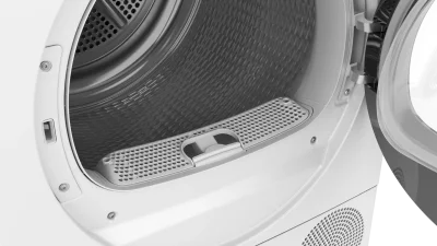 BOSCH WQA24201TR Serie 4 Isı Pompalı Kurutma Makinesi 9 kg Beyaz - 5