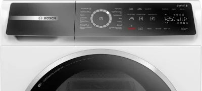 BOSCH WQB245A0TR Serie 8 Isı Pompalı Kurutma Makinesi 9 kg Beyaz - 3