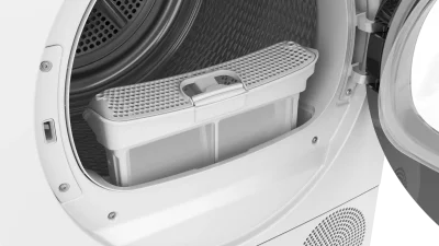 BOSCH WQB245A0TR Serie 8 Isı Pompalı Kurutma Makinesi 9 kg Beyaz - 9