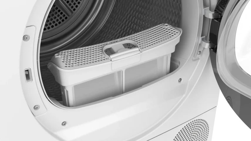 BOSCH WQB245A0TR Serie 8 Isı Pompalı Kurutma Makinesi 9 kg Beyaz - 9