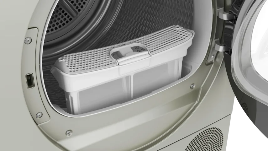 BOSCH WQB245AXTR Serie 8 Isı Pompalı Kurutma Makinesi 9 kg Gümüş - 9