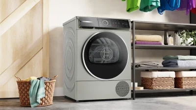 BOSCH WQB245AXTR Serie 8 Isı Pompalı Kurutma Makinesi 9 kg Gümüş - 5