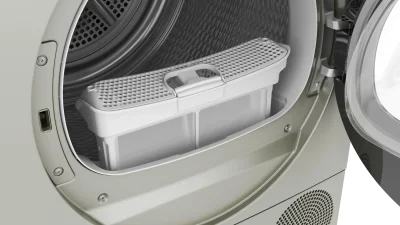 BOSCH WQB245AXTR Serie 8 Isı Pompalı Kurutma Makinesi 9 kg Gümüş - 9