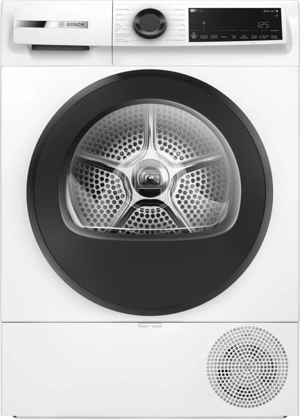 BOSCH WQJ24200TR Serie 6 Isı Pompalı Kurutma Makinesi 9 kg Beyaz - 1