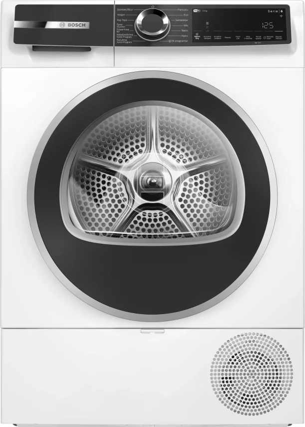 BOSCH WQK25200TR Serie 6 Isı Pompalı Kurutma Makinesi 10 kg Beyaz - 1