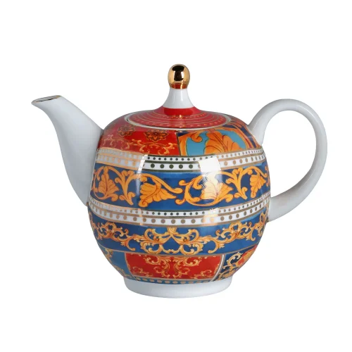 Lucky Art Clarissa Bone China Porselen Çaydanlık 1300 ml - Lucky Art