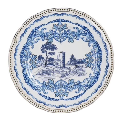 Lucky Art Florance New Bone China Porselen 24 Parça Yemek Takımı - 3