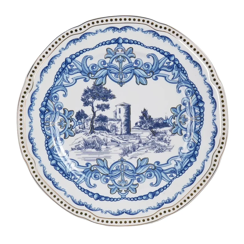 Lucky Art Florance New Bone China Porselen 24 Parça Yemek Takımı - 3