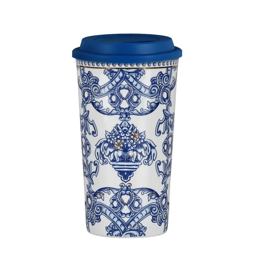 Lucky Art Florance Silikon Kapaklı Mug - 1