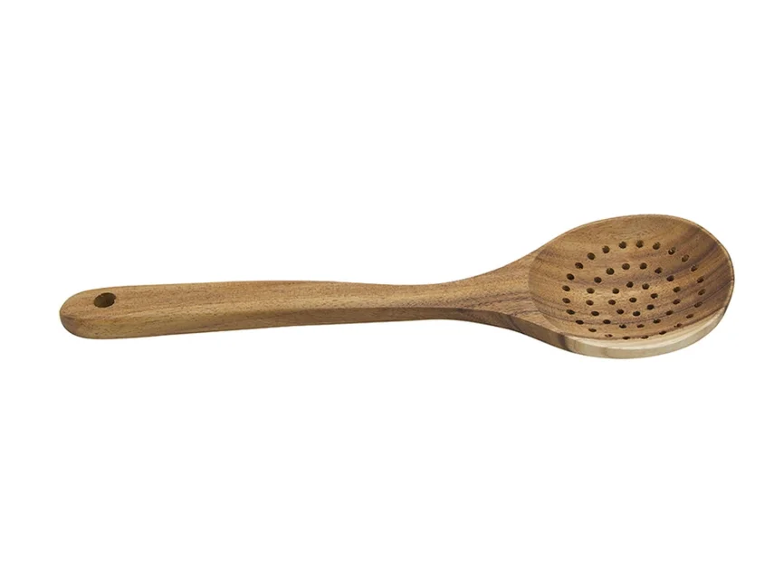 Porland Akazie Delikli Kaşık 28cm - 2