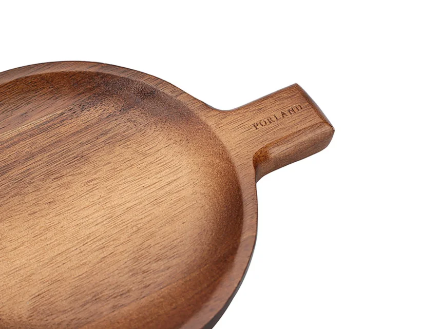 Porland Akazie Sap Detaylı Tabak 18 cm - 5