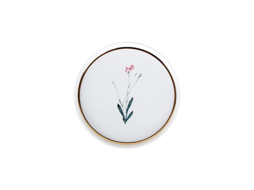 Porland Botanical Desen4 Düz Tabak 18cm 6 adet - 2