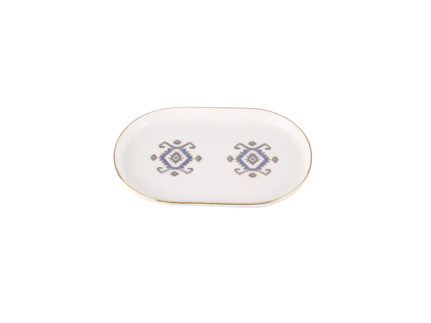 Porland Arabesque Desen5 Kayık Tabak 18cm - 2