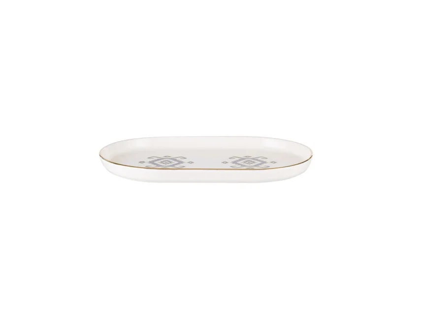 Porland Arabesque Desen5 Kayık Tabak 18cm - 3