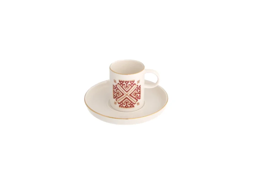 Porland Arabesque Desen6 2 Kişilik Kahve Takımı 85cc - 4