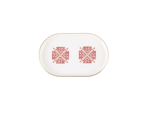 Porland Arabesque Desen6 Kayık Tabak 18cm - PORLAND