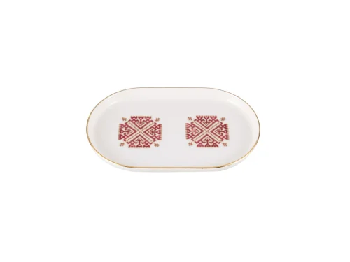 Porland Arabesque Desen6 Kayık Tabak 18cm - 2