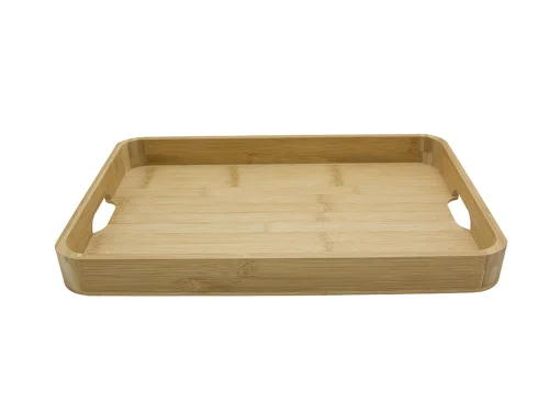 Porland Bamboo Dikdörtgen Tepsi 30x23 cm - PORLAND