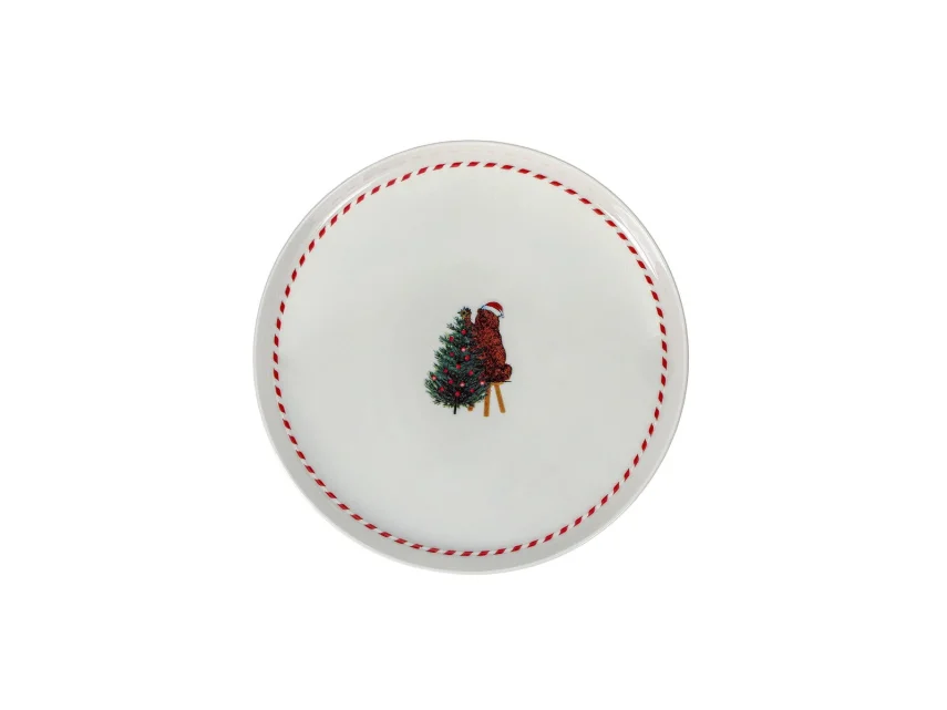 Ruby Bear Düz Tabak 21cm - 6