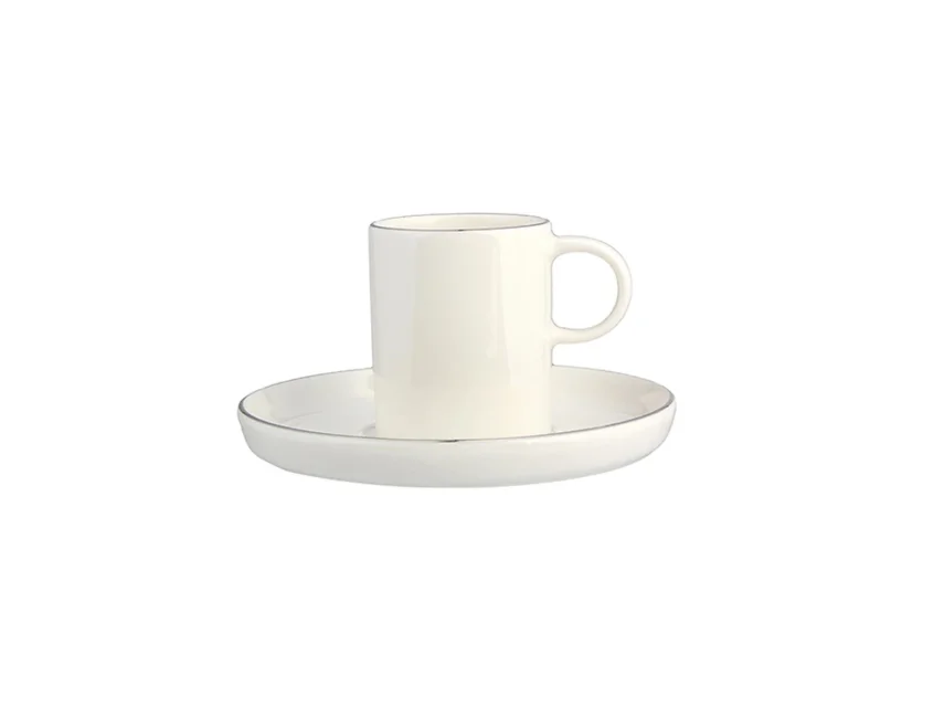 Porland Chopin Platin 4 Kişilik Kahve Takımı 85cc - 3