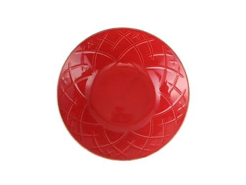 Porland Christina Kırmızı Kase 24cm - PORLAND