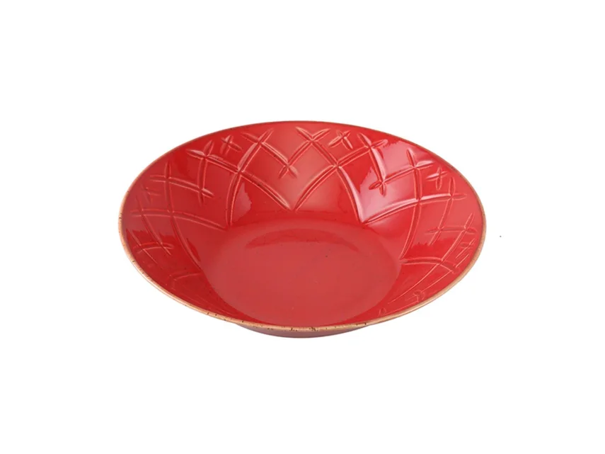 Porland Christina Kırmızı Kase 24cm - 2