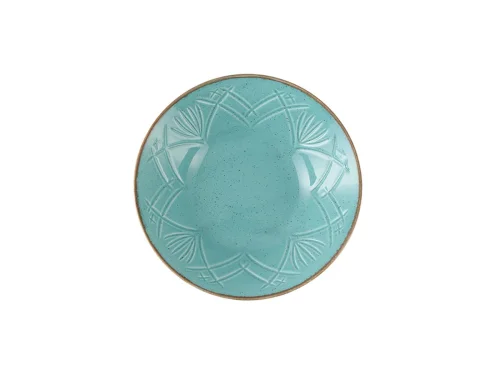 Porland Christina Turkuaz Çukur Tabak 20cm - PORLAND